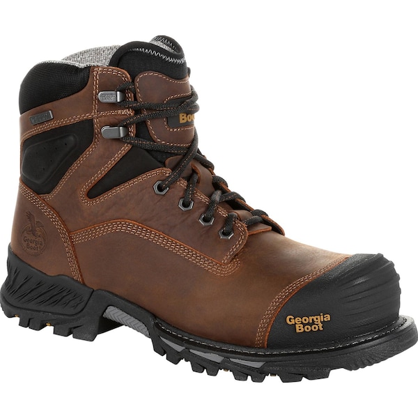 Georgia Boot Rumbler, Men's Composite Toe Work Boot, Black/Brown, 9, M, GB00284 GB00284 - main